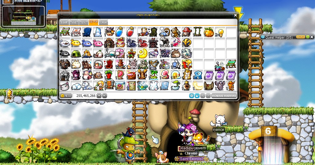 MapleStory Chair Collection Free Maplestory Nexon