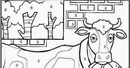 Betail Coloriages Magiques Maternelle Ferme2 Coloriage Magique Cp