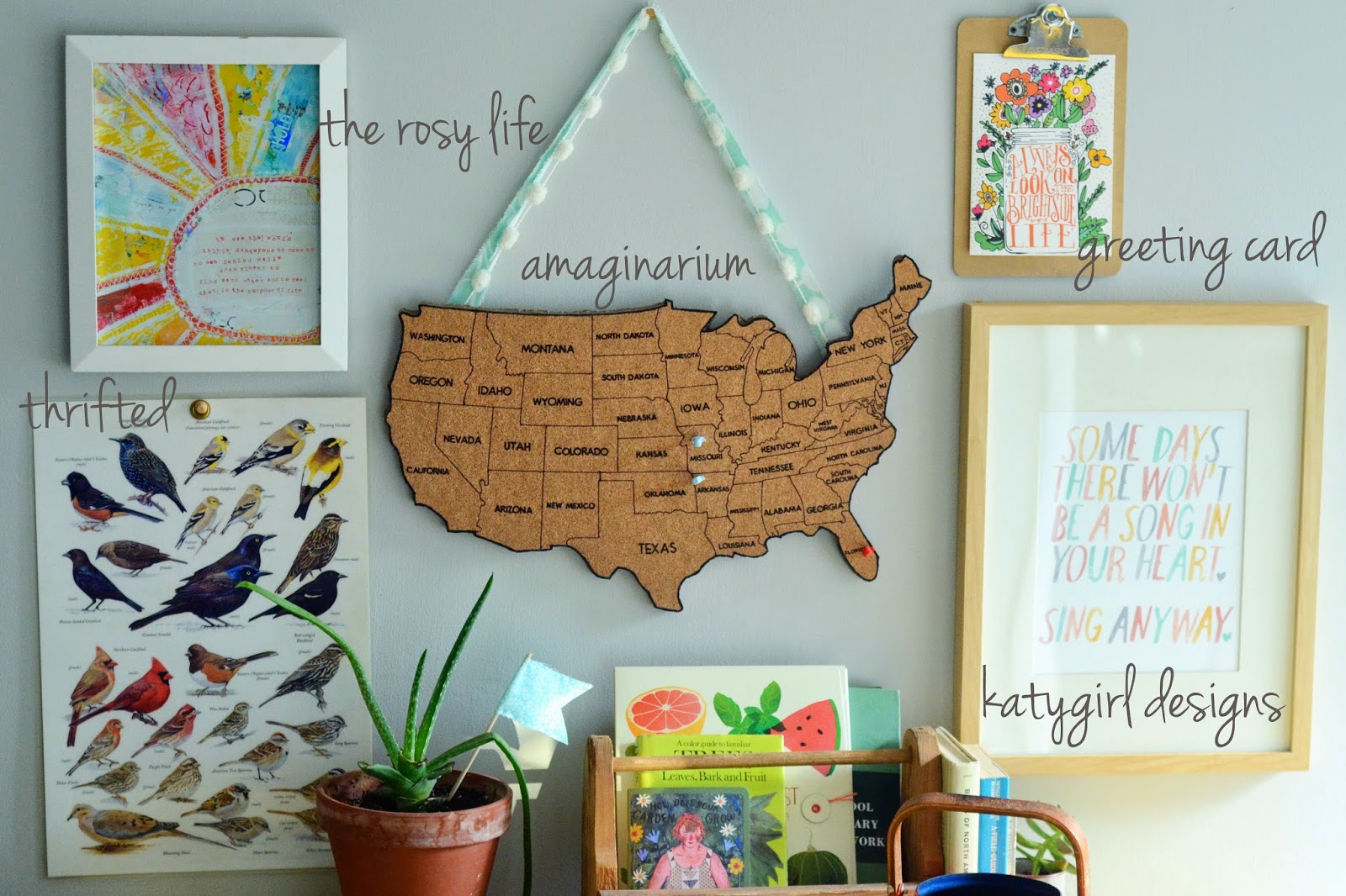 natalie creates creatively filling our walls with art