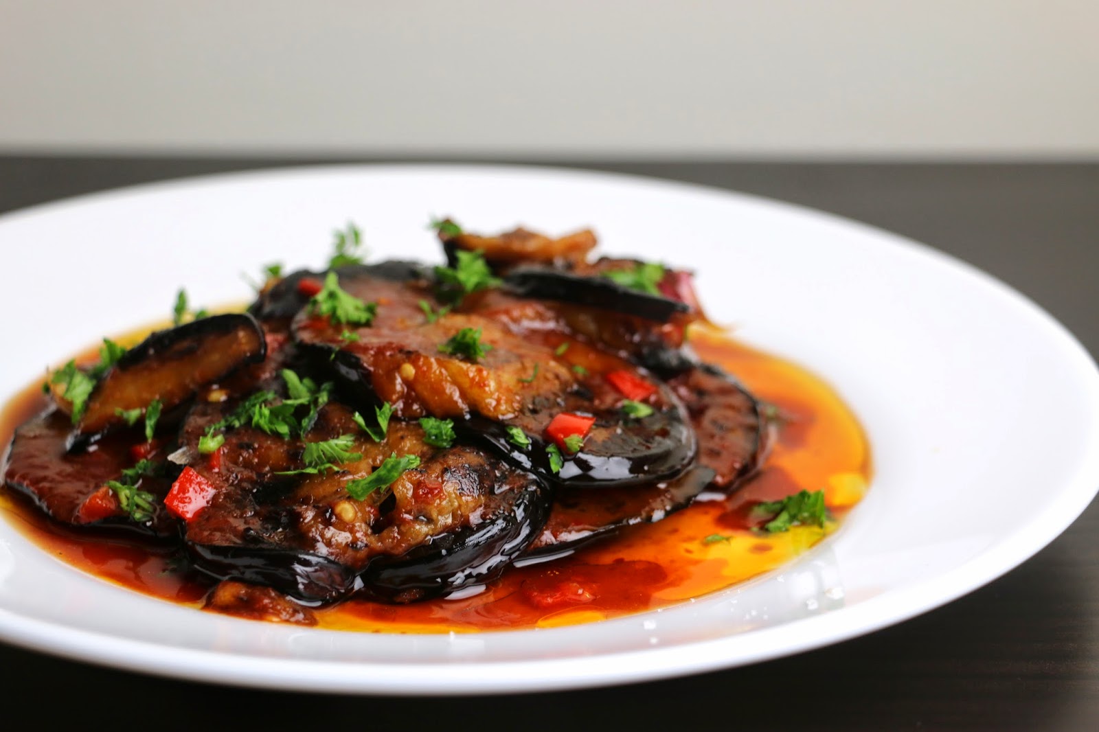 Spicy Pickled Eggplant