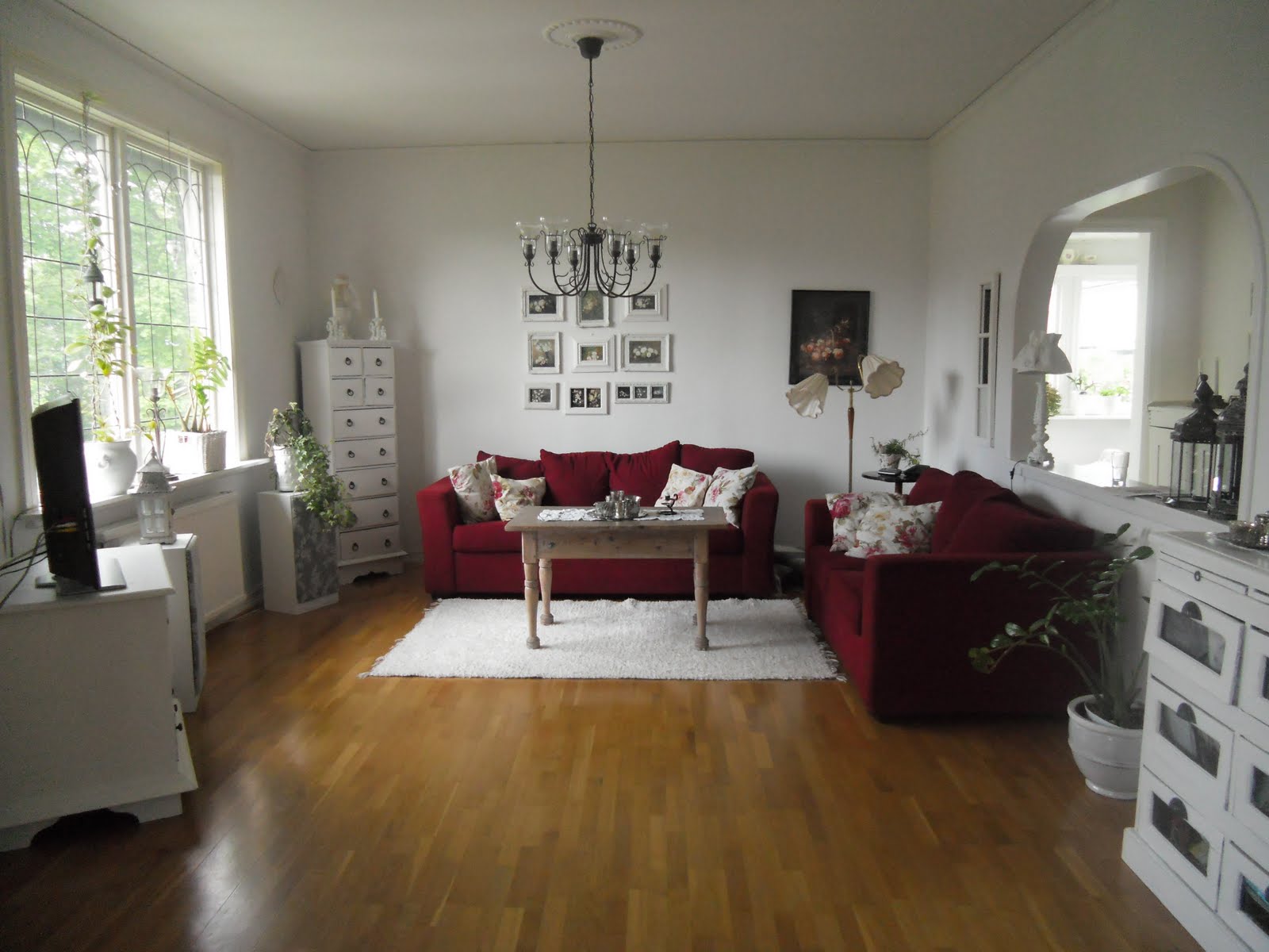 Annas idéer: shabby chic i vardagsrummet