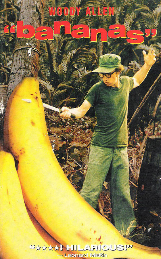 MOVIE POSTERS BANANAS (1971)