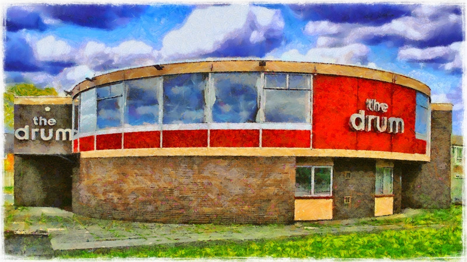 Andrew Simpson The Drum, Peter's painting and an excellent story from