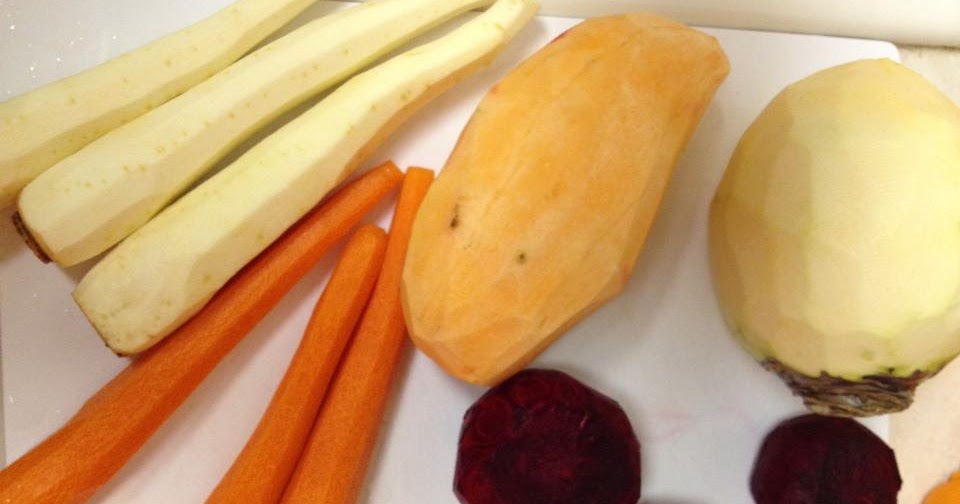 Paleo Mermaid Roasted Root Vegetables