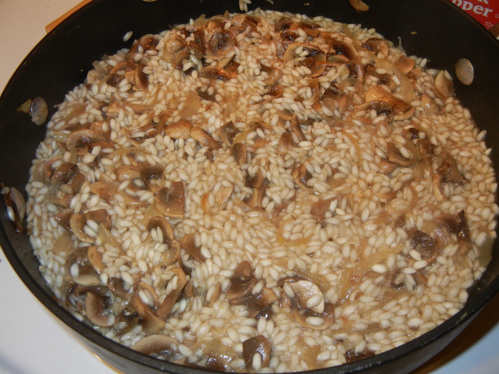 Mushroom Onion Cream Risotto Will Cook For Smiles