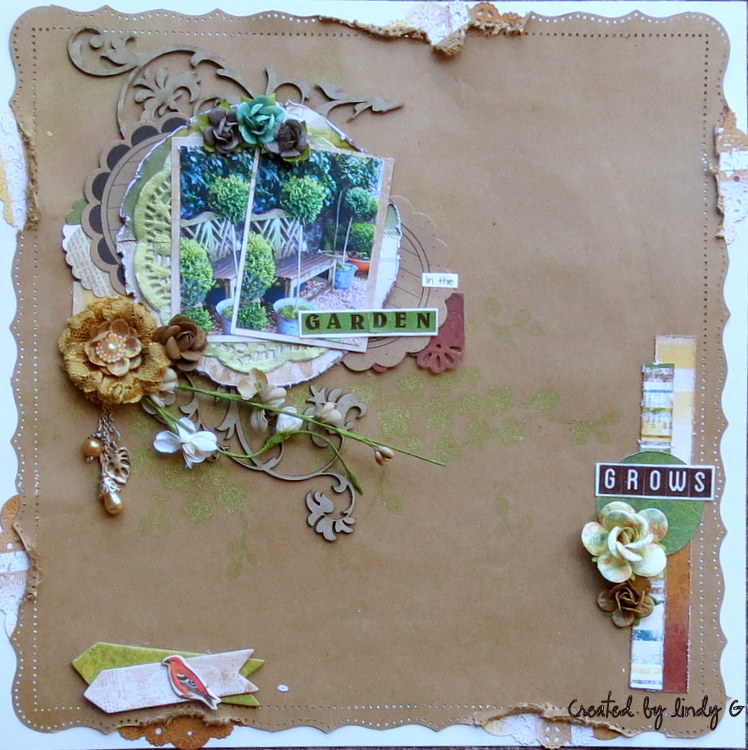 Just Another Day In the garden The Scrapbook Store