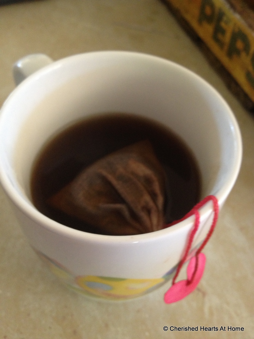 Cherished Hearts At Home Homemade Reusable Coffee or Tea Bags Tutorial