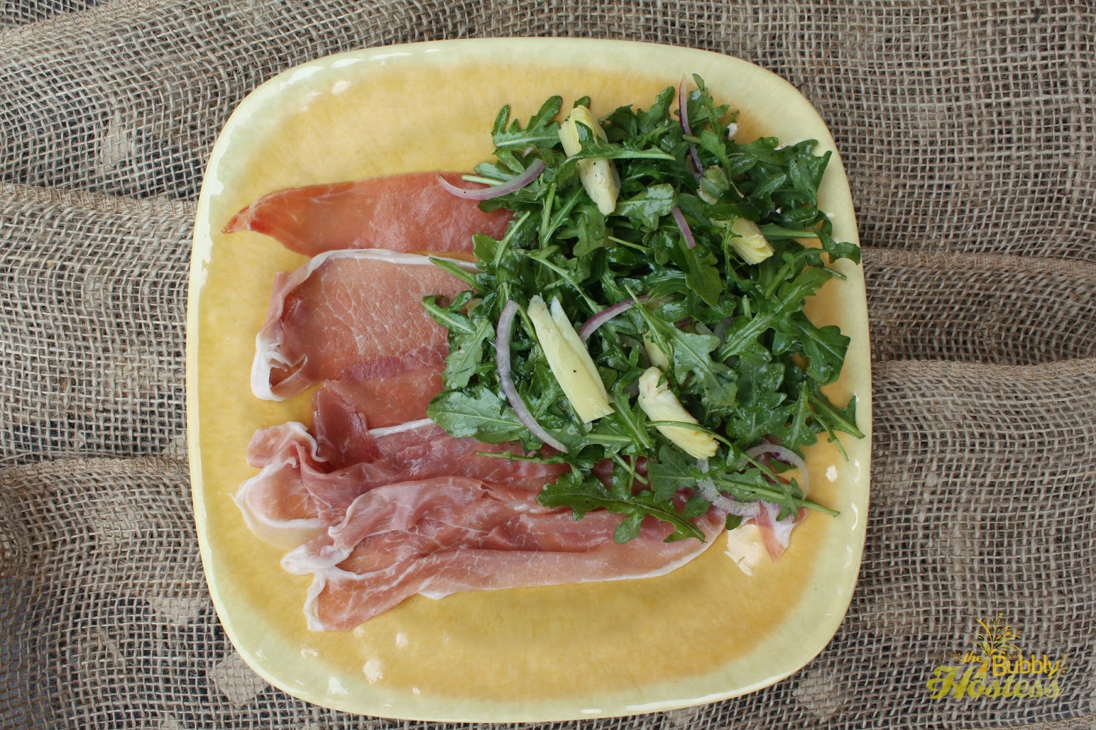 Prosciutto and Arugula Salad The Bubbly Hostess
