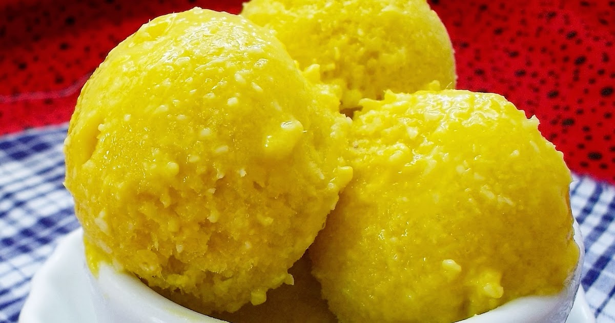 Na Casa da Ma: SORVETE DE MANGA COM COCO