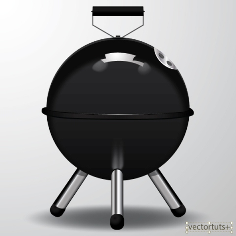 Create a Barbecue Picnic Icon in Adobe Illustrator CS6