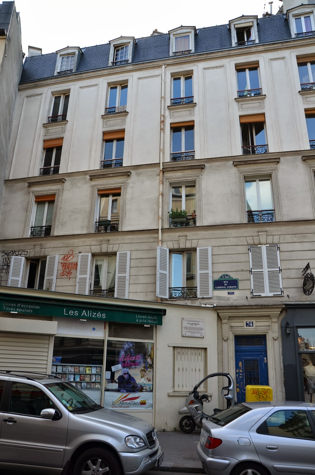 Baugh's Blog Photo Essay Ernest Hemingway The Paris Years