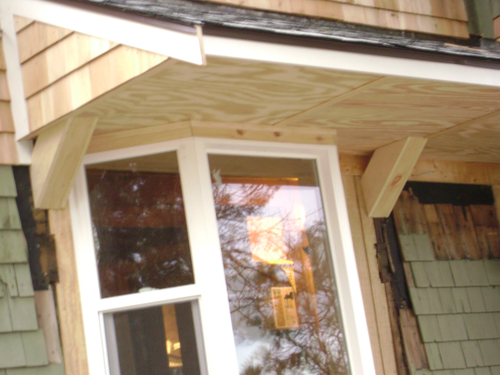 Long Pond Endeavor Company Bay Window with New Shed Roof Build