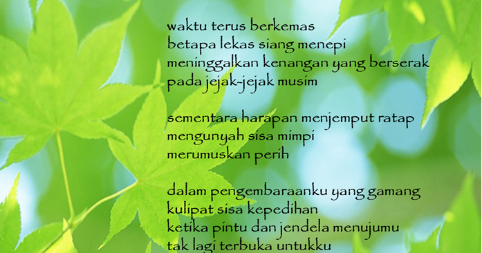 Sastra: Kumpulan Puisi Lingkungan Hidup dan Kebersihan ...