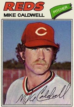 caldwell baseball reds 1977 mike cincinnati cards update