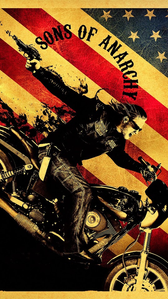 Sons Of Anarchy Series Jax Teller Motorcycle  Android Best Wallpaper