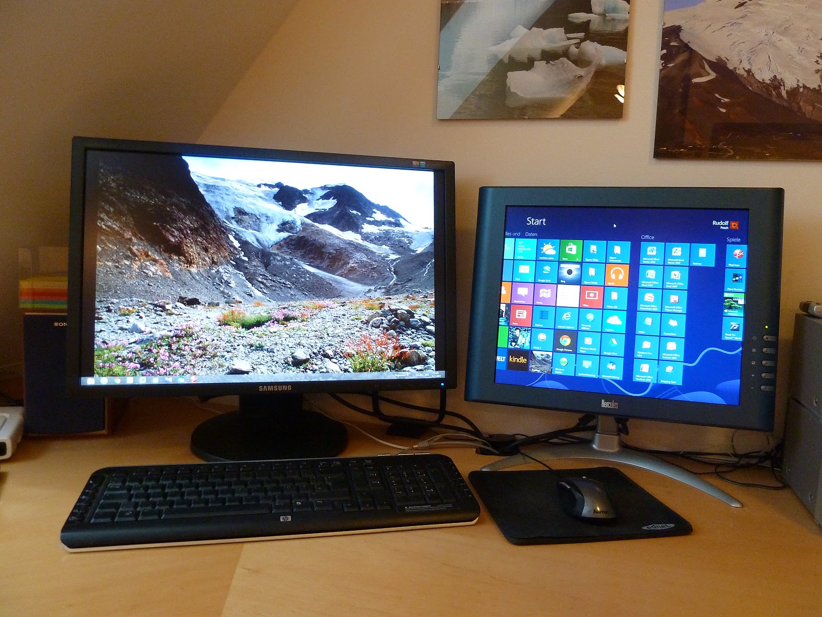 hd wallpapers: Wallpaper Across Two Monitors Windows 7