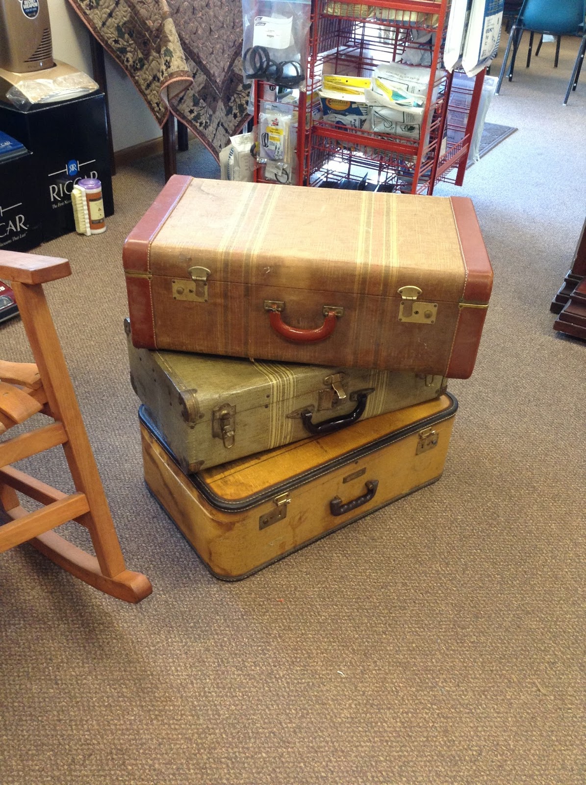 Timeless Traditions The Quilt Rack and Wool Cubby.....