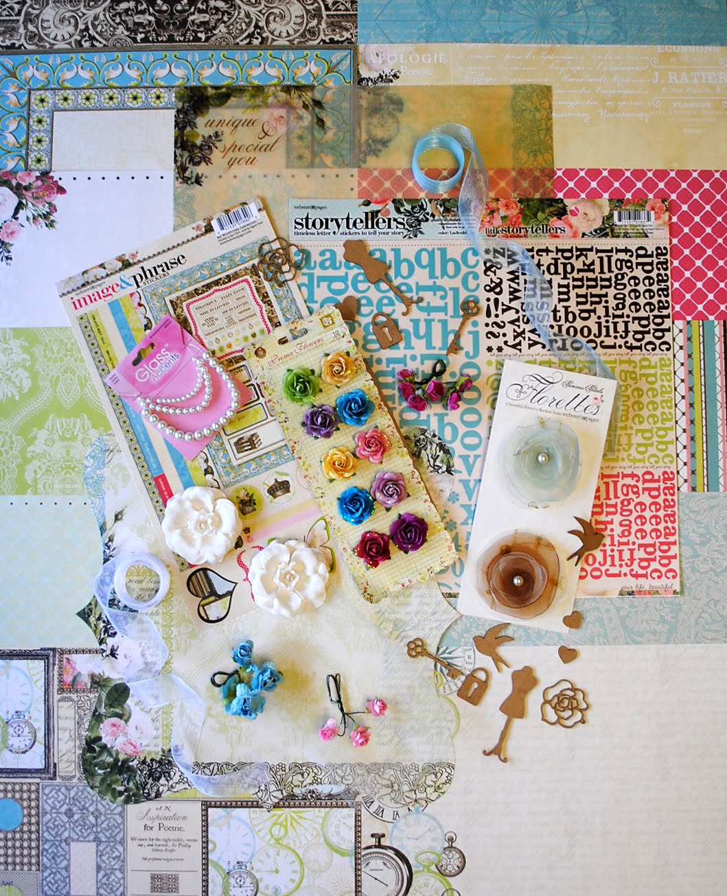 My Life...Perfectly Imperfect Scrapbook kits for sale;)