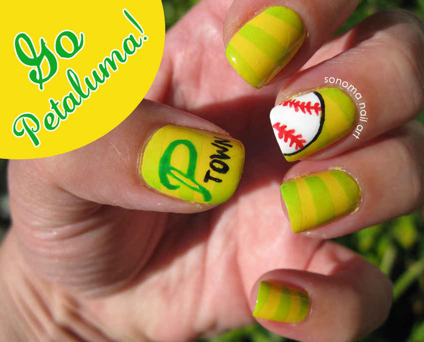 Sonoma Nail Art Petaluma National Little League