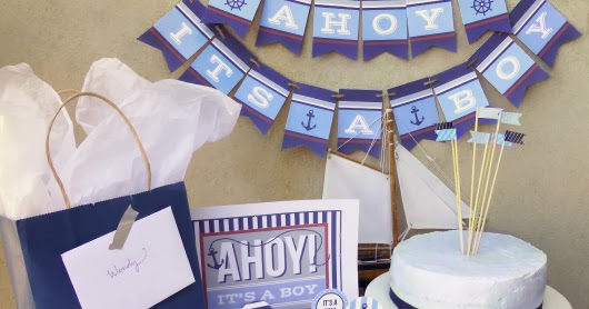 Yay I Made It Ahoy It S A Boy Baby Shower