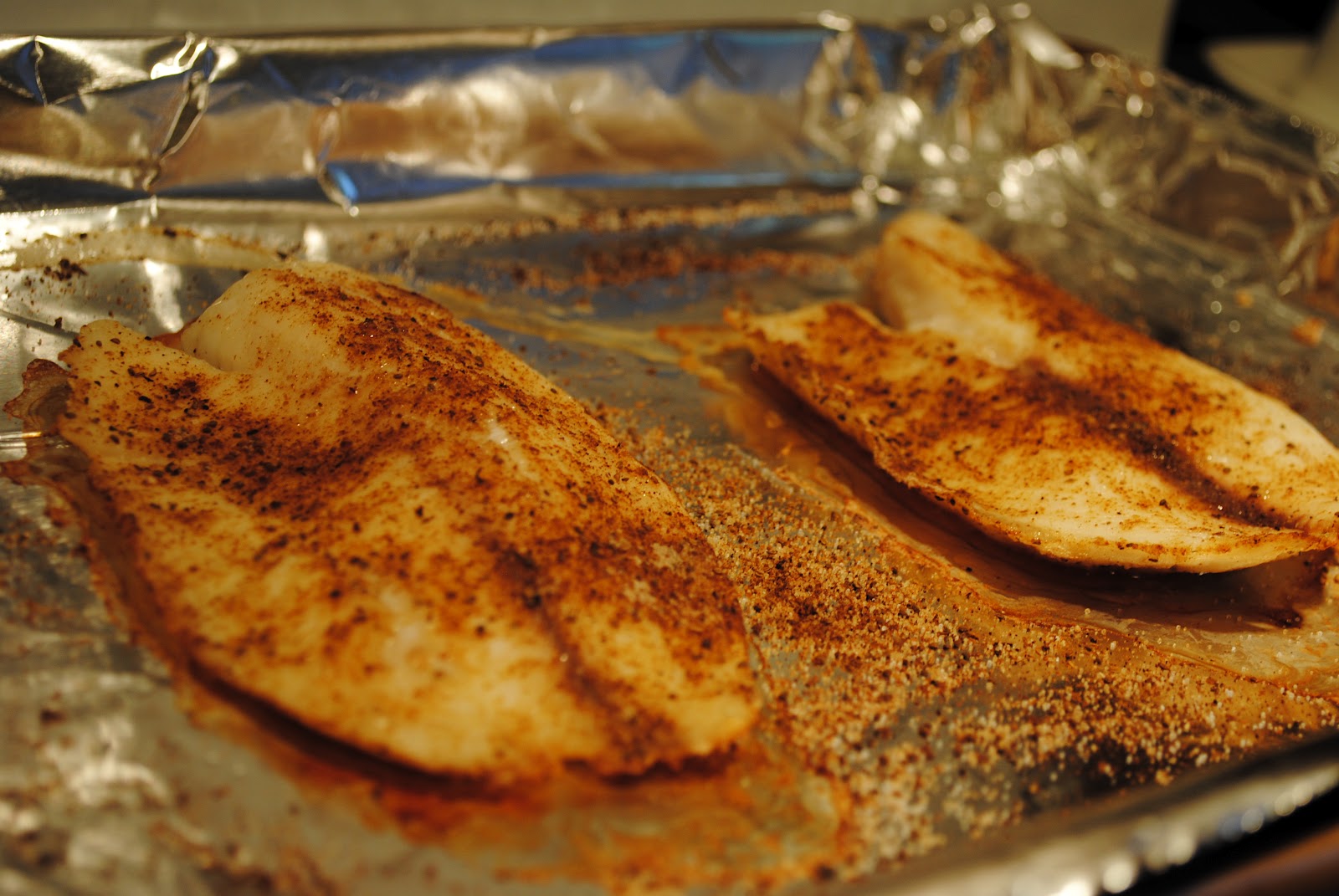 Lindsey Edits Baked Old Bay Fish and Parmesan Garlic Knots