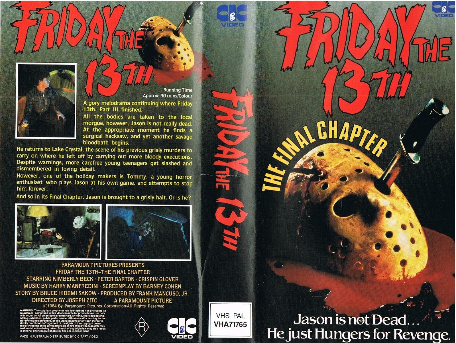 Australian Vhs Covers Friday The 13th Vhs Collection
