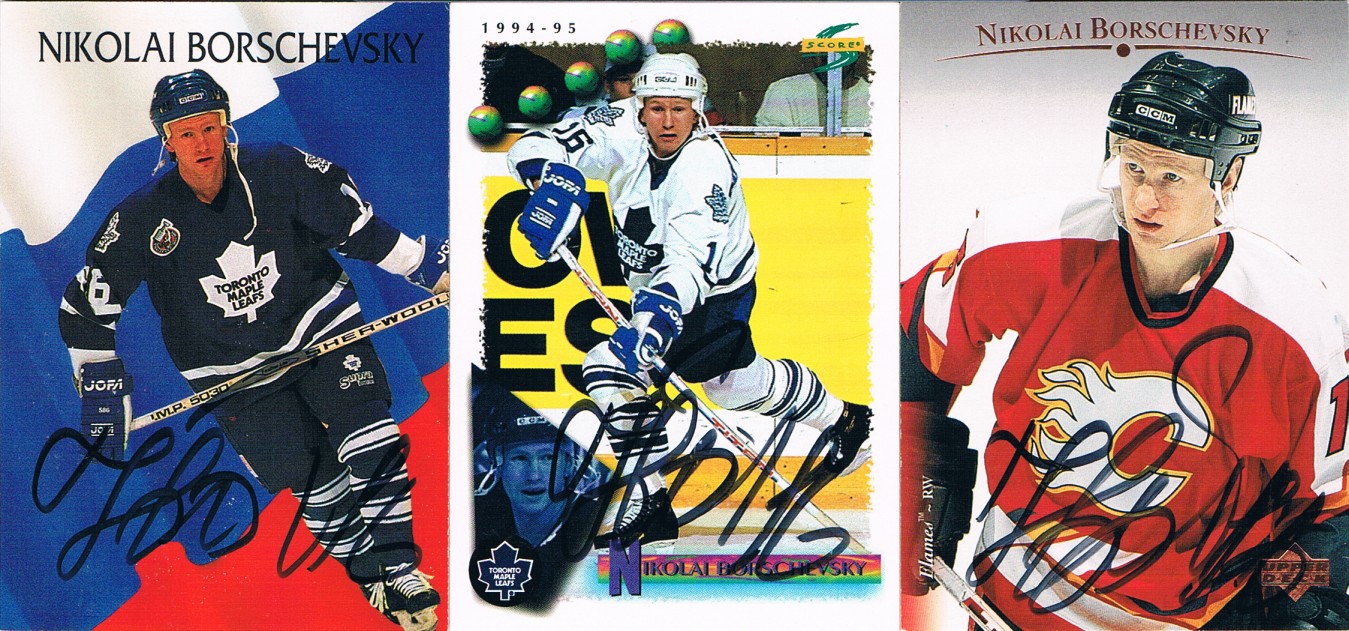 The Cardboard and Me TTM Success Nikolai Borschevsky