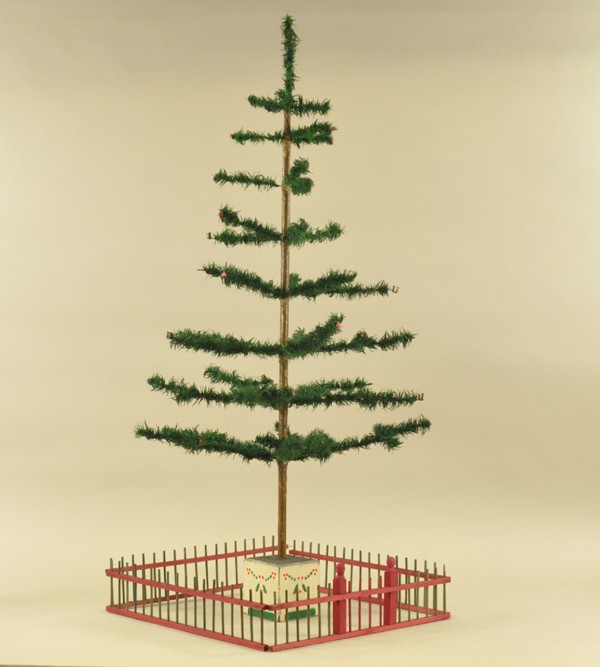 architecture of tiny distinction making a victorian style christmas german feather christmas trees