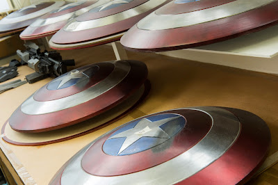 Captain America Shields from Avengers: Age of Ultron