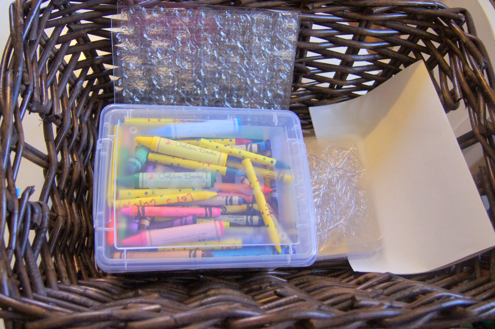 Snowflake Rubbings Winter Art work "Making Montessori Ours"
