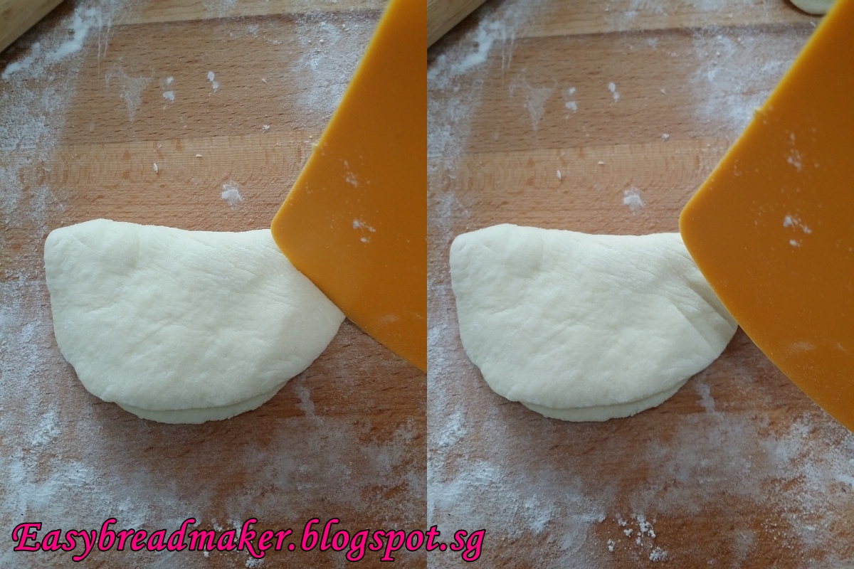 Easy Breadmaker and Cooking 简单面包机 Steamed Chinese Pocket Buns