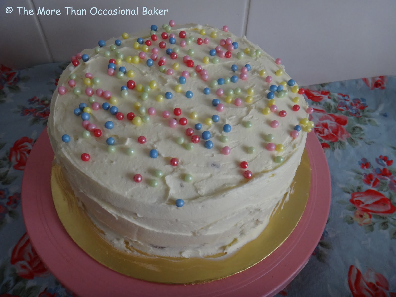 The more than occasional baker Triple Citrus Cake and