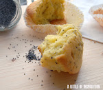 Muffins με παπαρουνόσπορο