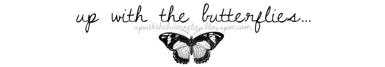 up with the butterflies