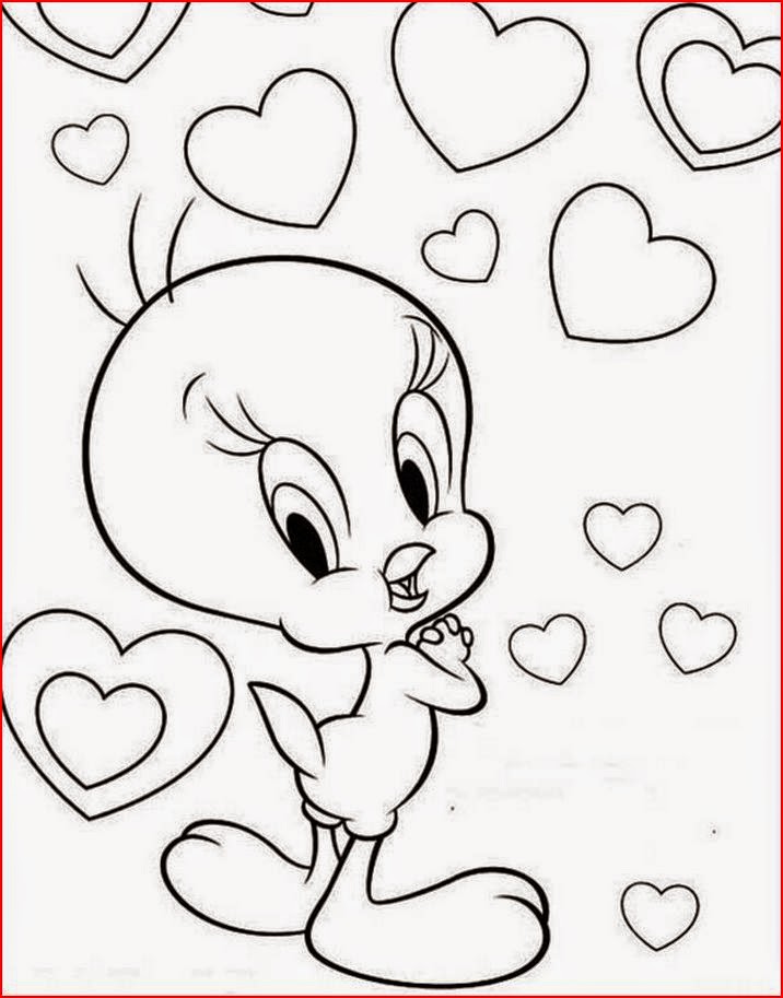 Coloring Pages: Tweety Bird free printable coloring pages Free and
