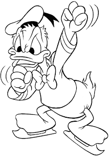 Donald Duck Coloring Pages