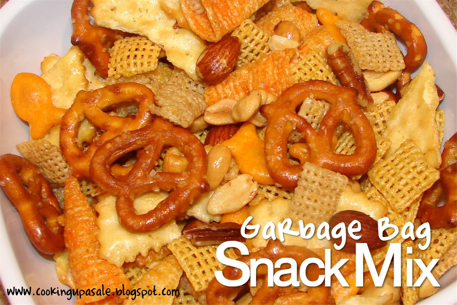 Cooking Up a Sale Garbage Bag Snack Mix