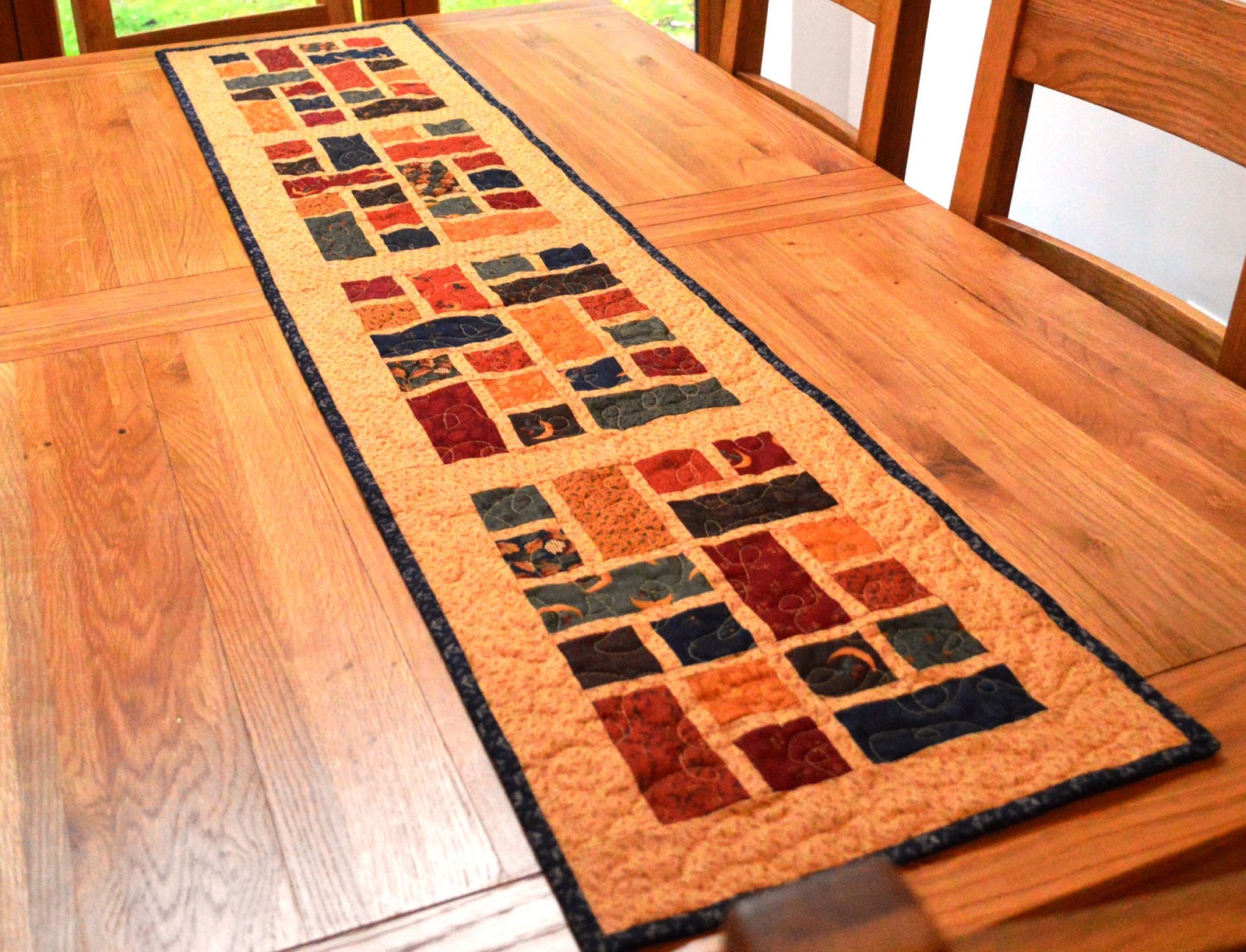 The Crafty Nomad Double Sided Reversible Table Runner