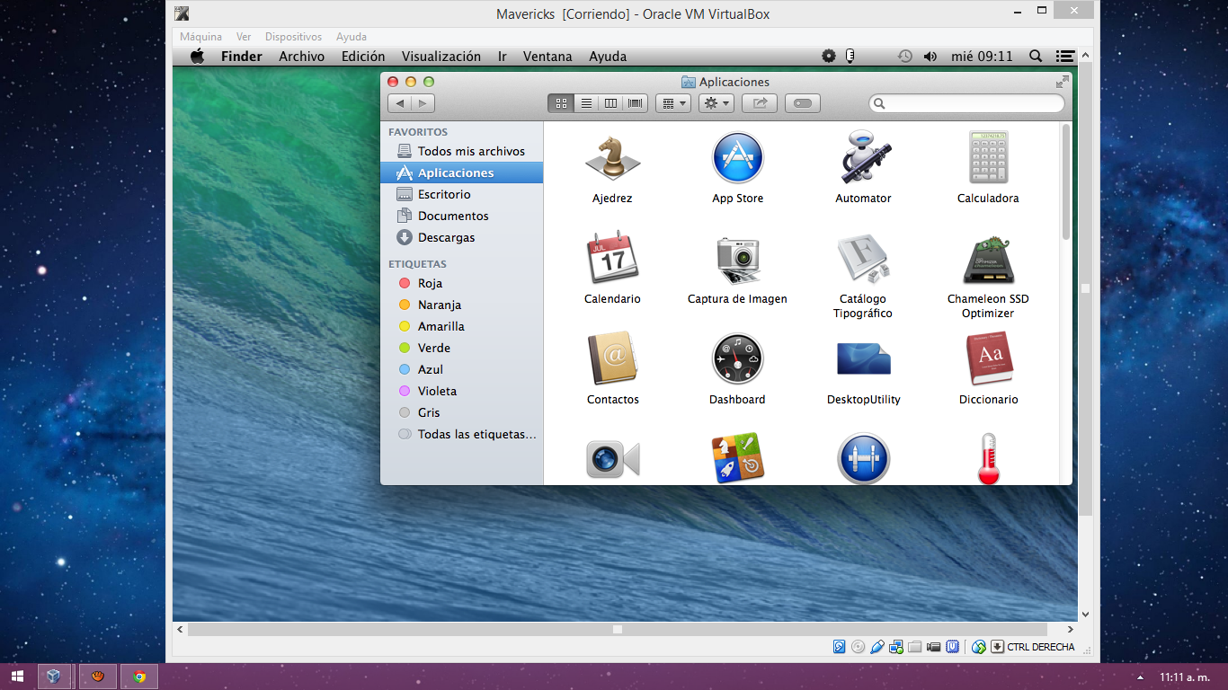 descargar Mac OS ISO para VirtualBox