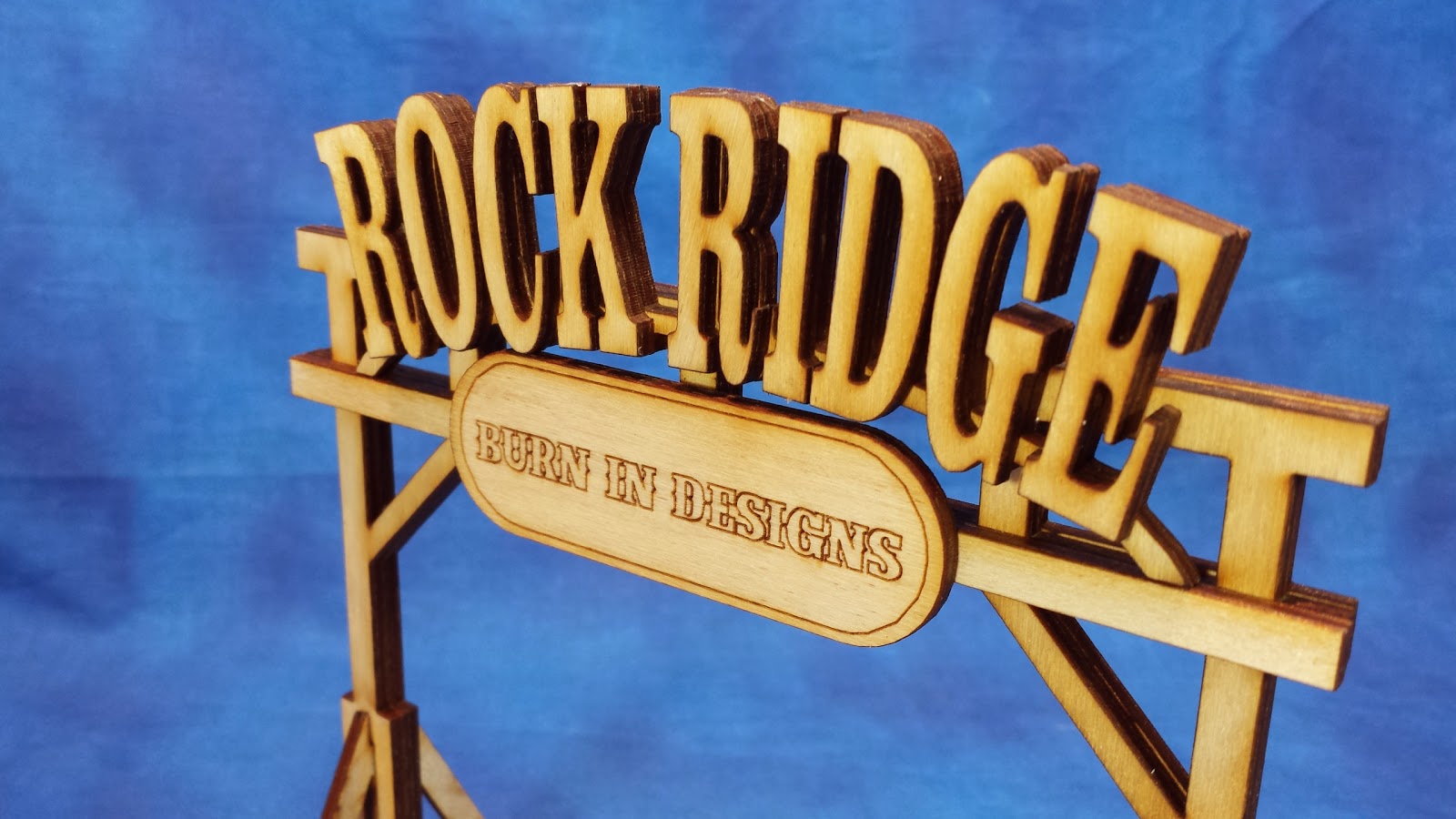 Welcome to Rock Ridge 28-35mm Western Buildings by Burn In Designs
