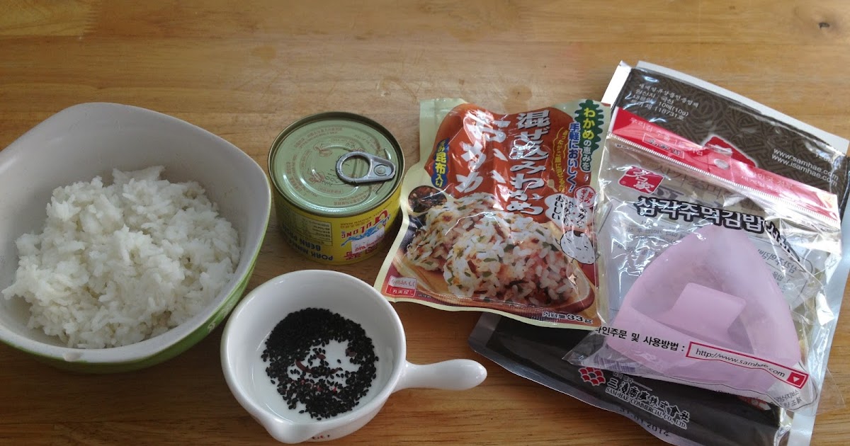 Chiharu Beauty.Food.Recipe.Travel Life Tour : How to make Samgak Kimbap ( Onirgiri ) Korean ...