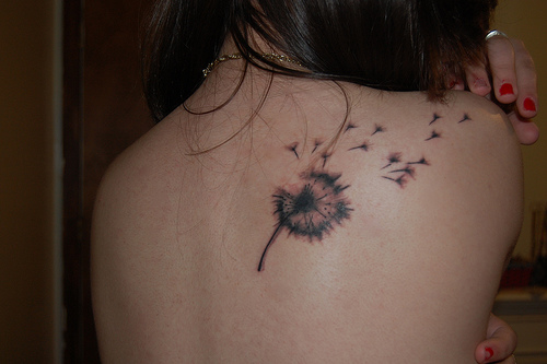 Dandelion Tattoos Meaning And Symbolism dandelion tattoo