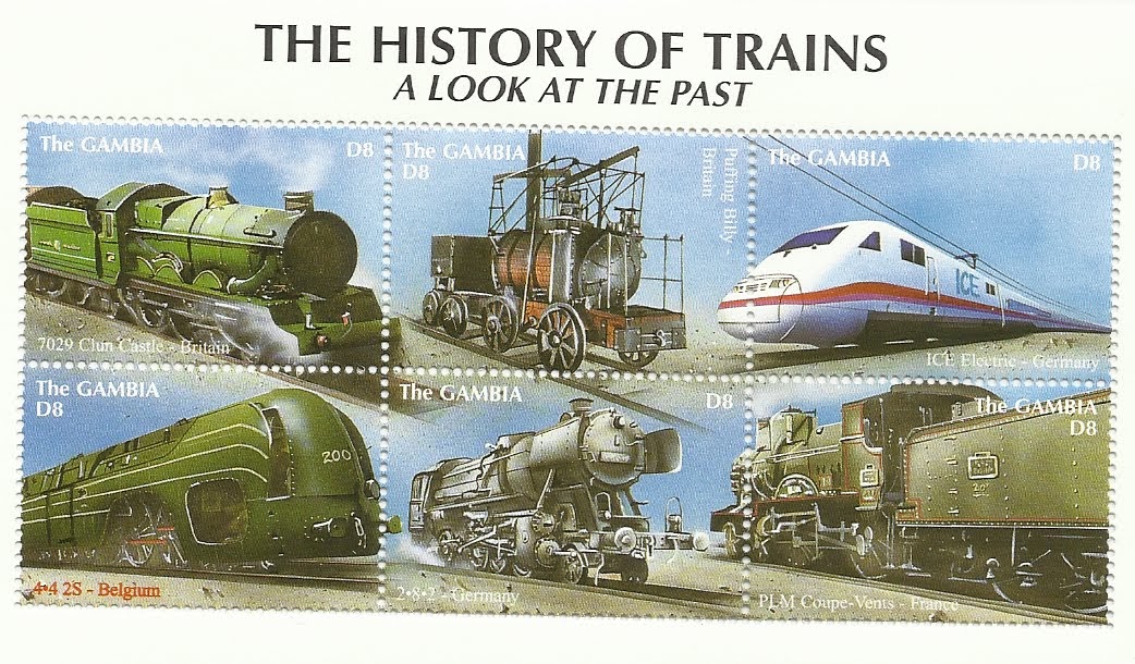 Railphilatelist The History of Trains