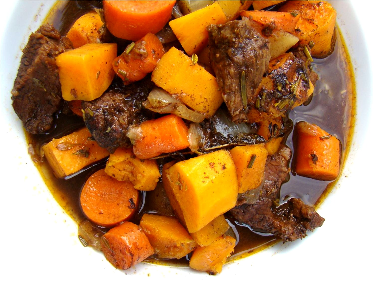 Family Feedbag Balsamic beef and root vegetable stew