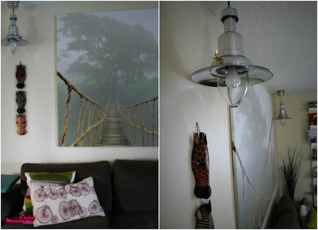 Casa Montada: Uma sala mais colorida