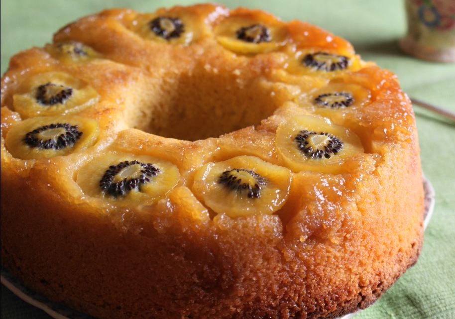 Treat me Golden Kiwi Cake The KitchenMaid