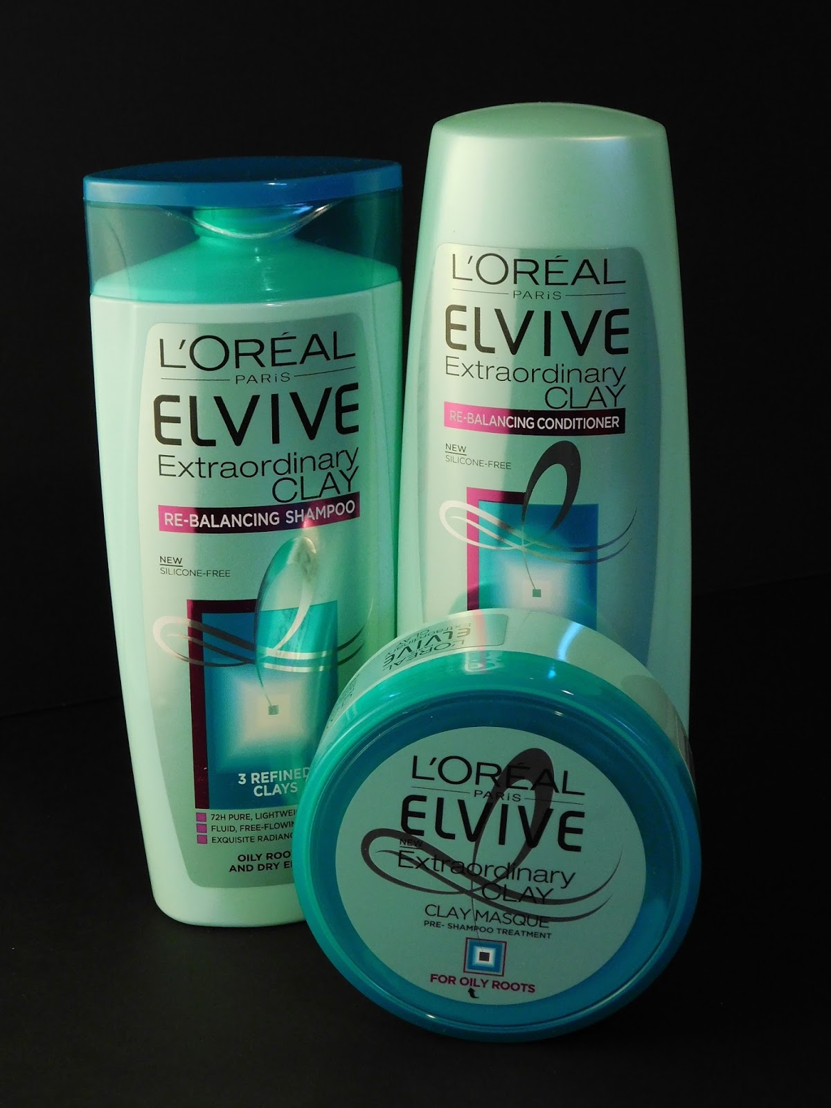 Pretty Perfect Beauty REVIEW L'Oreal Elvive Extraordinary Clay hair