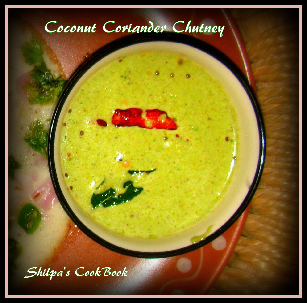 Cook Book Coconut Coriander Chutney