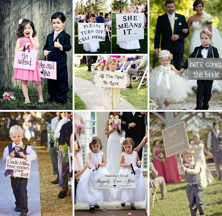 Adorable Alternatives for Flower Girl and Ring Bearers!