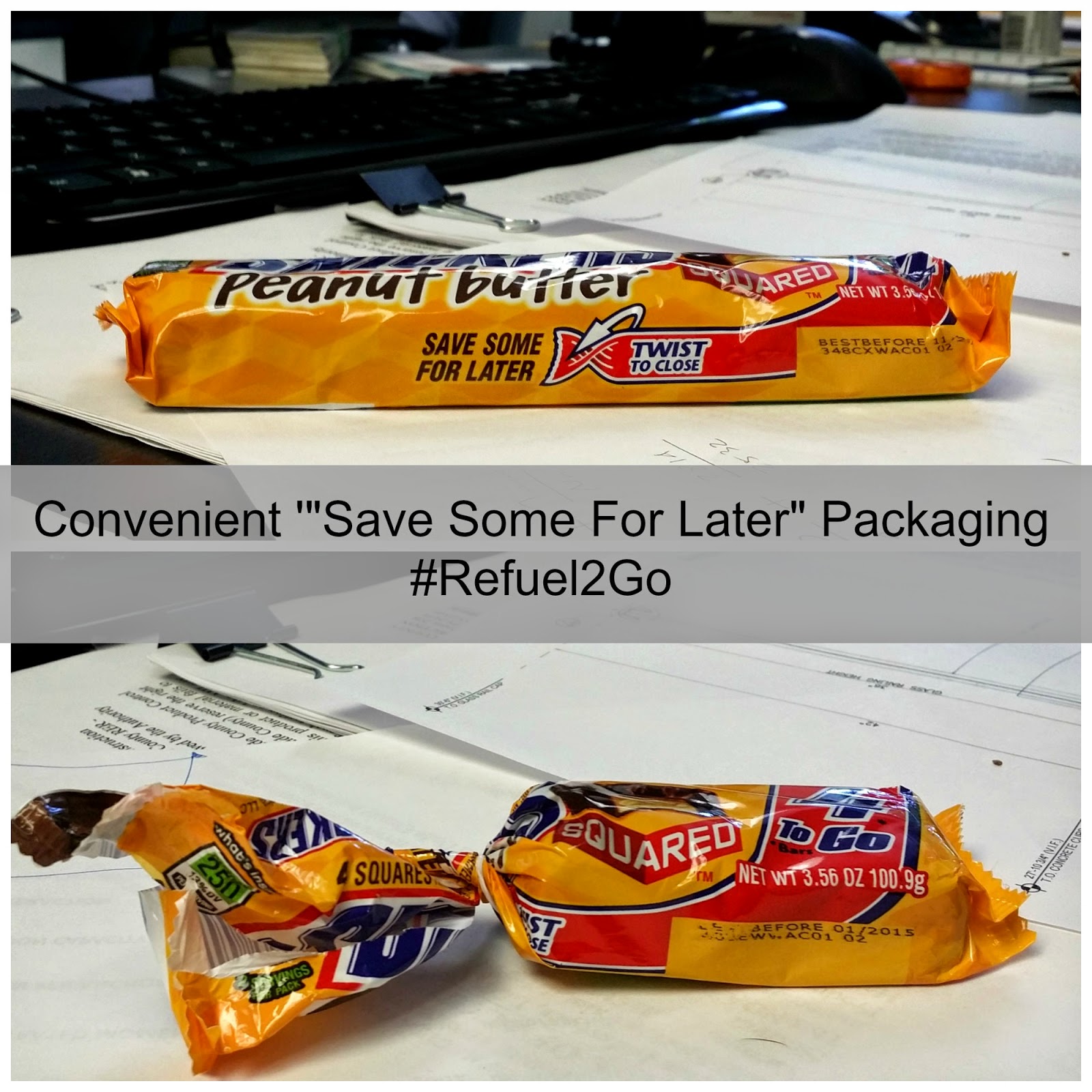 Convenient Save for Later Packaging #Refuel2Go